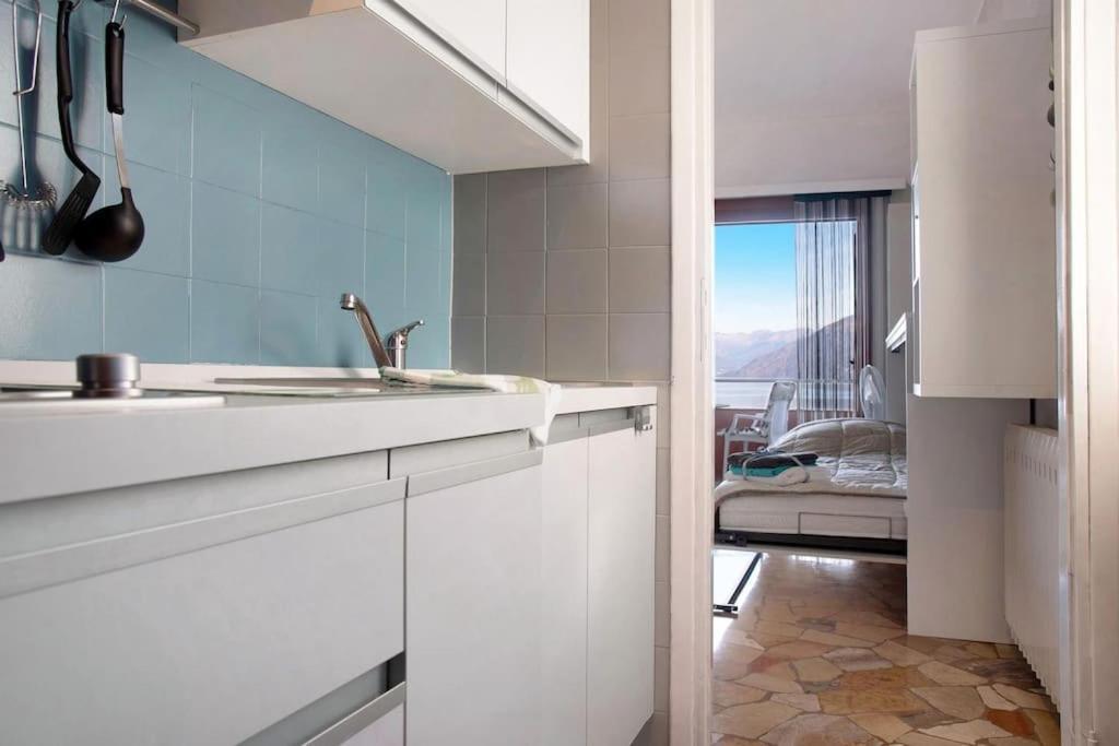 Ferienwohnung Studio Belvedere Brezzo Exteriér fotografie