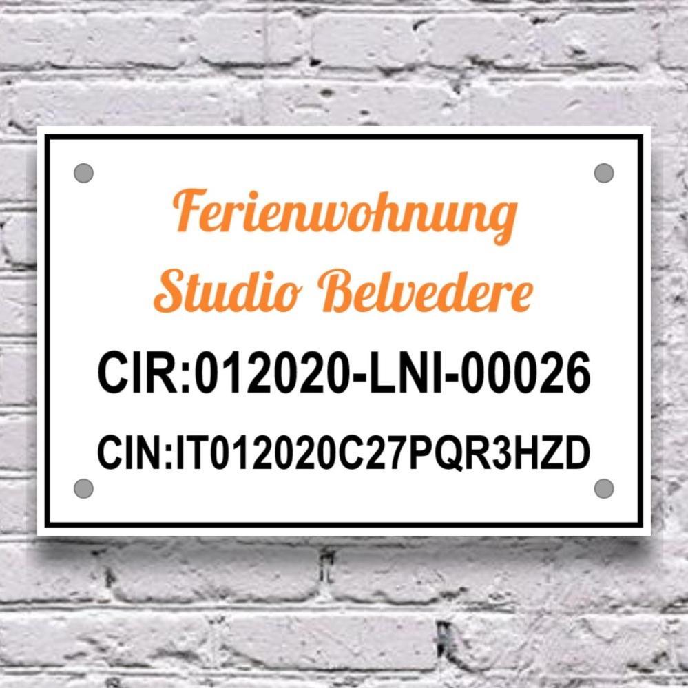 Ferienwohnung Studio Belvedere Brezzo Exteriér fotografie